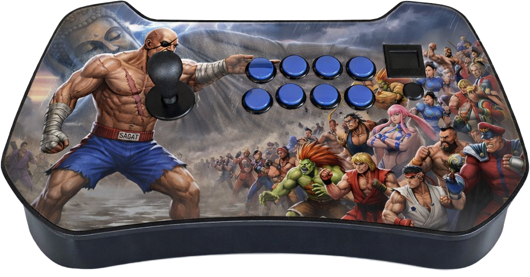 Oyun yüklü arcade joystick paketi