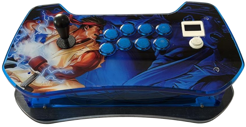Kişisel tasarım arcade joystick önizlemesi