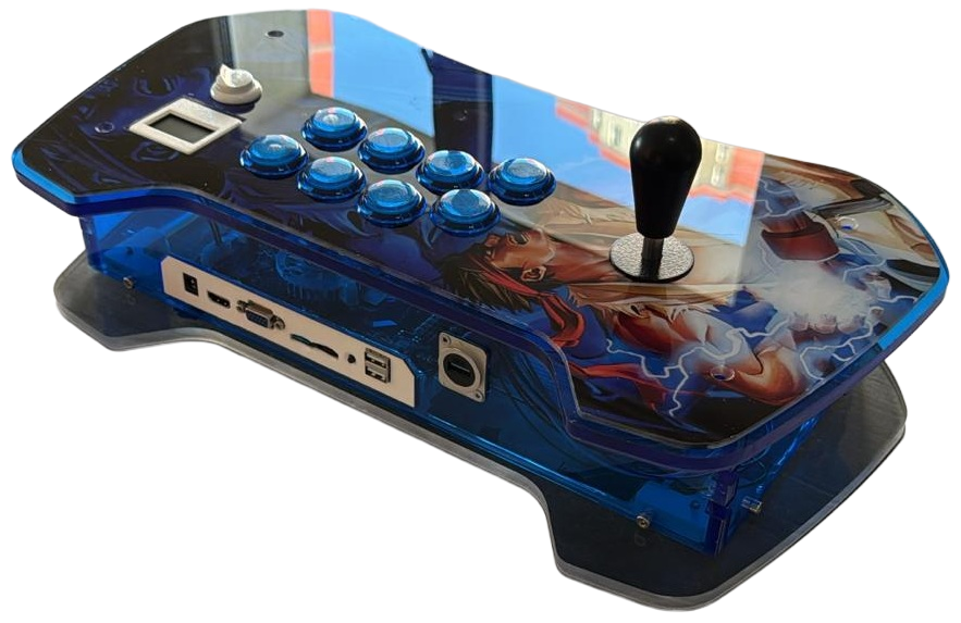 12.000 Oyunlu Ryu Temalı Arcade Stick galeri görseli