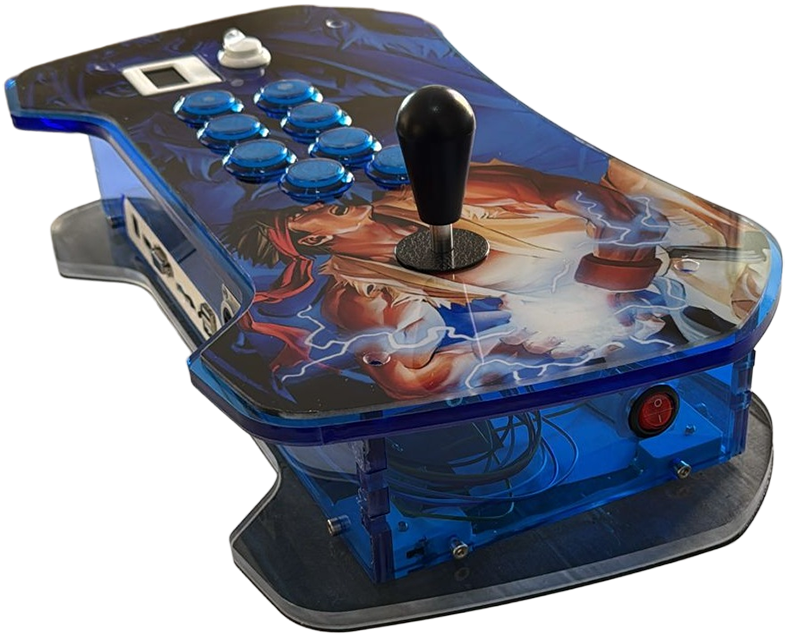 12.000 Oyunlu Ryu Temalı Arcade Stick galeri görseli