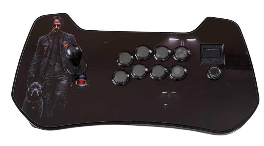 Baba Yaga temalı arcade stick
