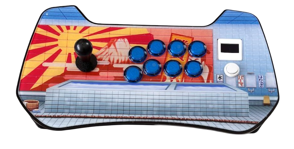 E.Honda Mekanı Temalı arcade stick