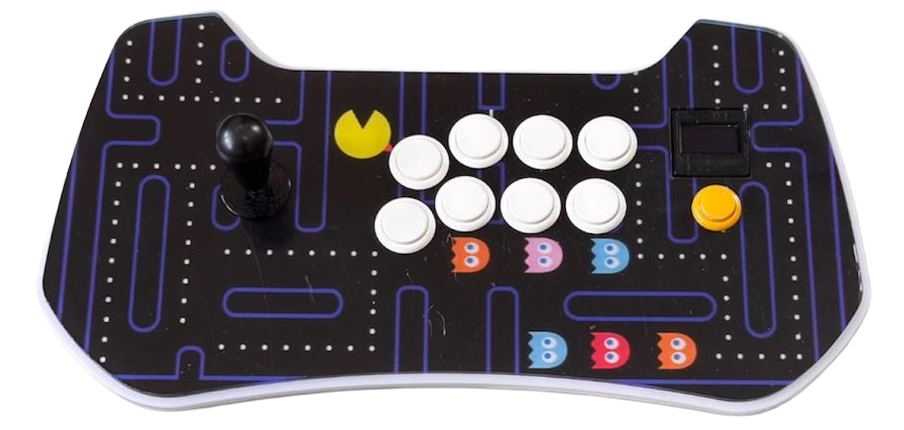 Pac-Man temalı arcade stick
